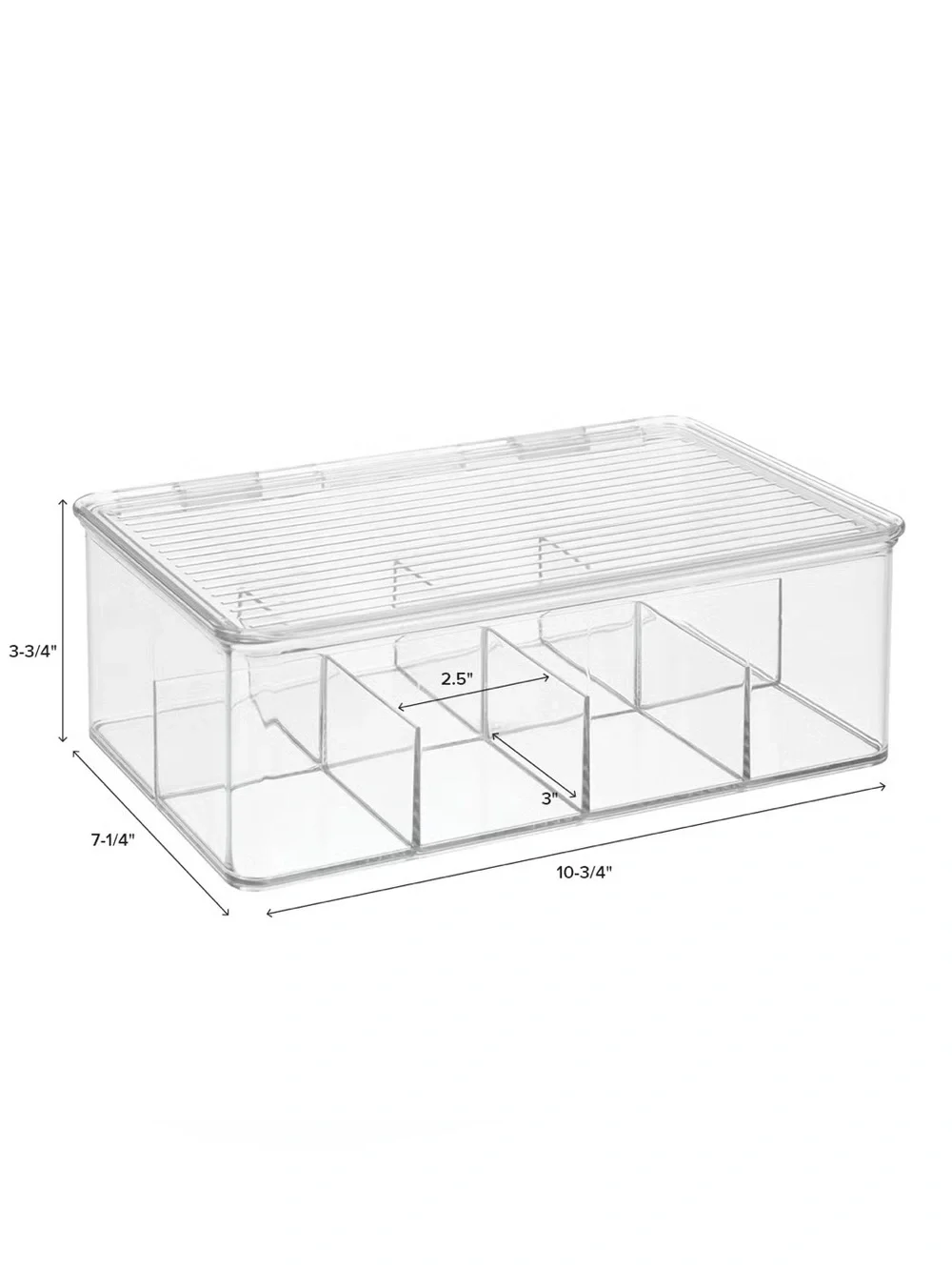 The Container Store Tea Bag Organizer Box - Home Storage & Organization
